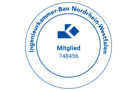 Stempel Ingenieurkammer Bau NRW